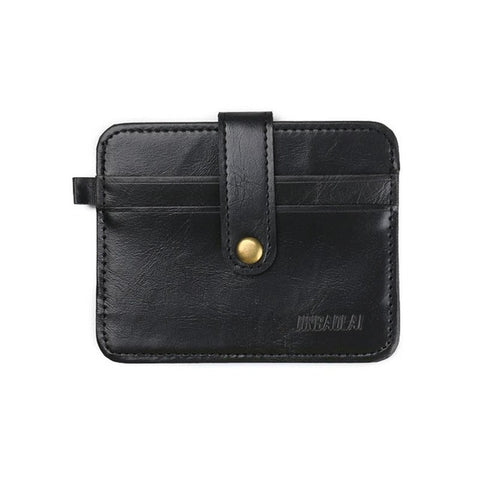 Mens Leather Clutch Wallet JINBAOLAI