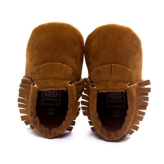 Baby Shoes PU Suede Leather